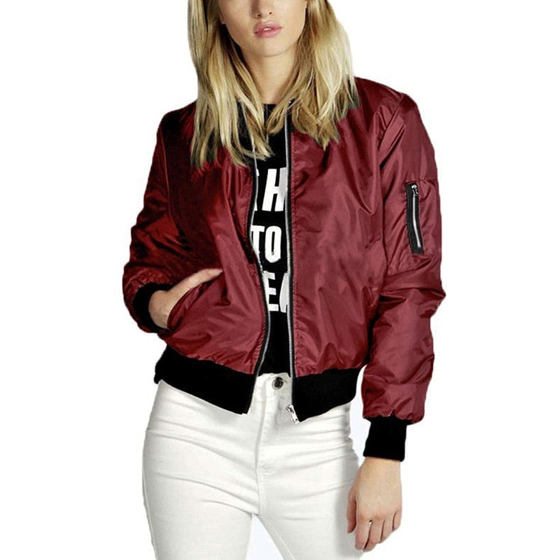 Thin Bomber Jacket