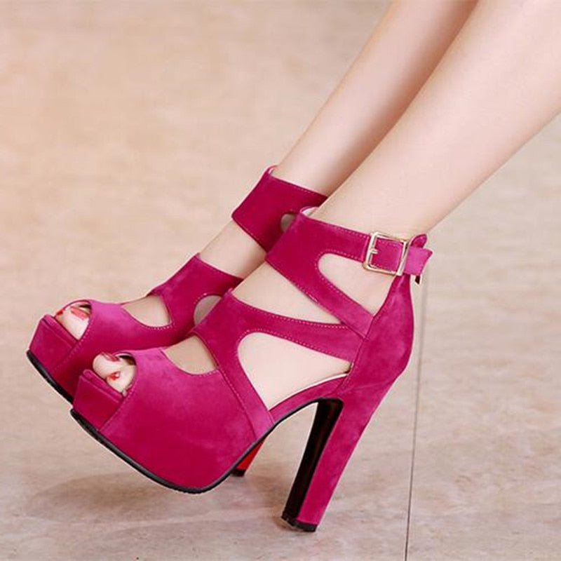 Super High Heel Sandals