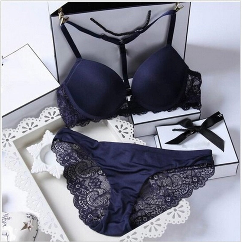 Push Up Bra and Panty Sets