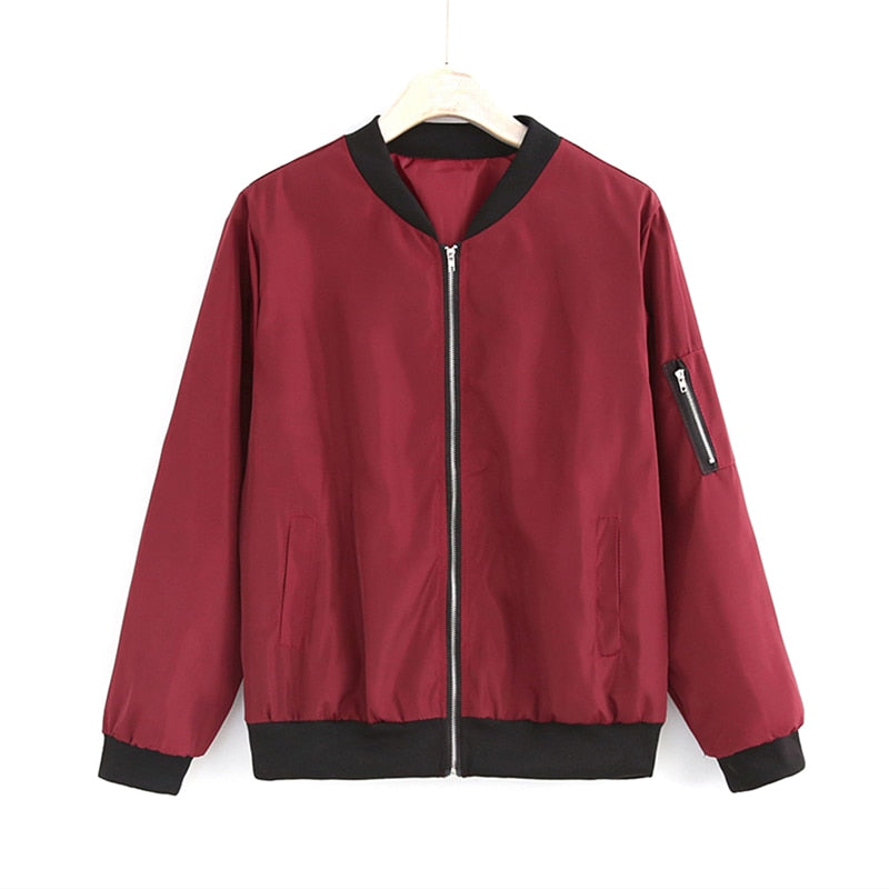 Thin Bomber Jacket