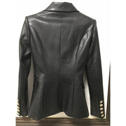 Blazer Leather Jacket