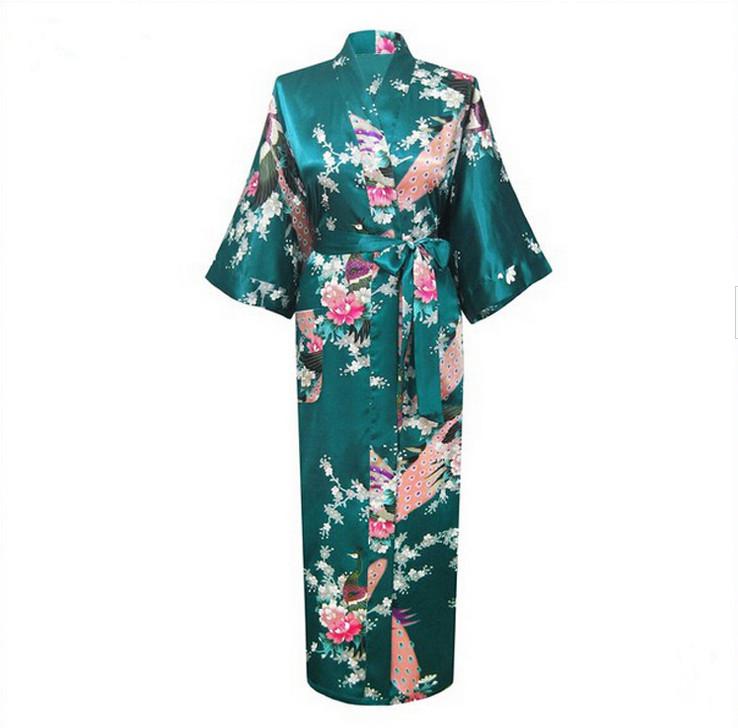 Silk Rayon Long  Robes