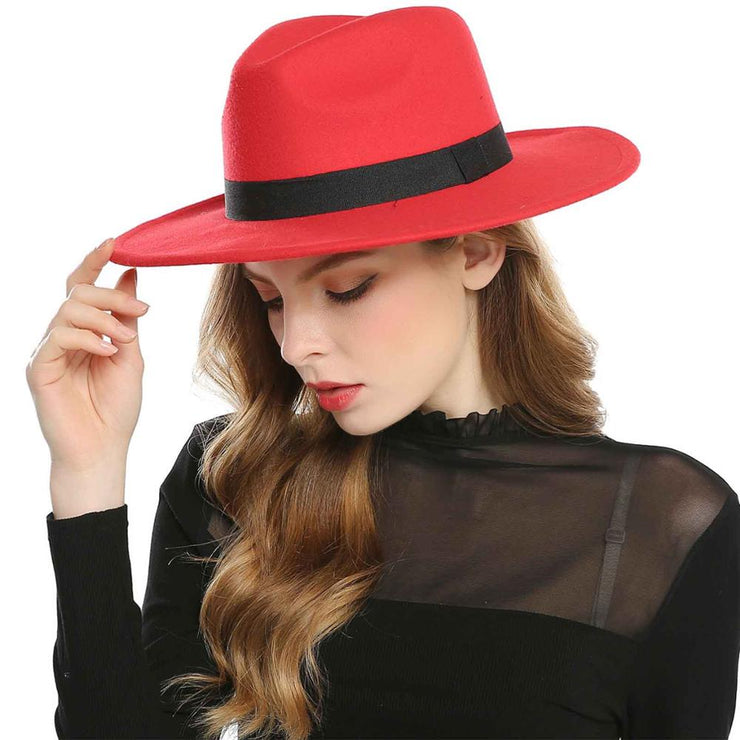 Women Wool Fedoras