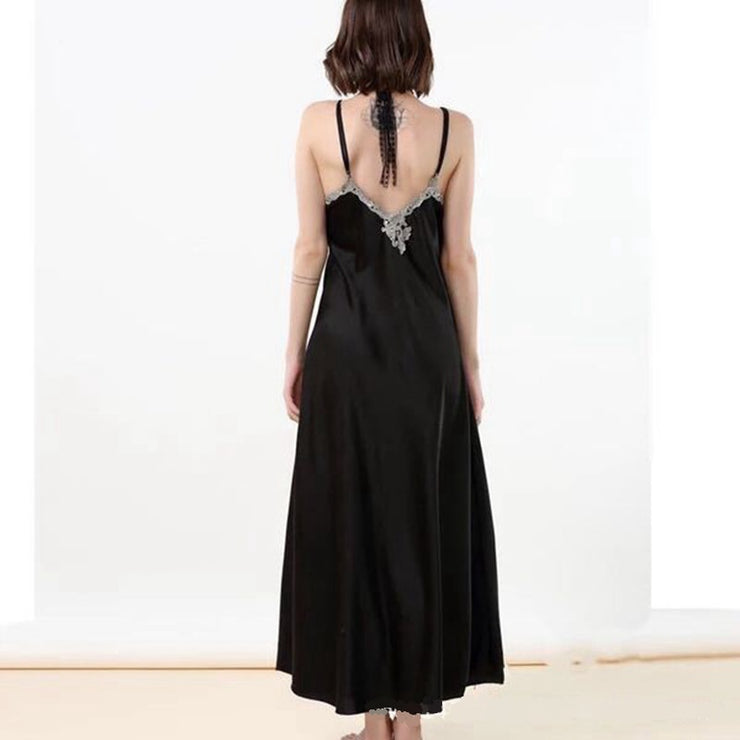 Long Silk Nightgown