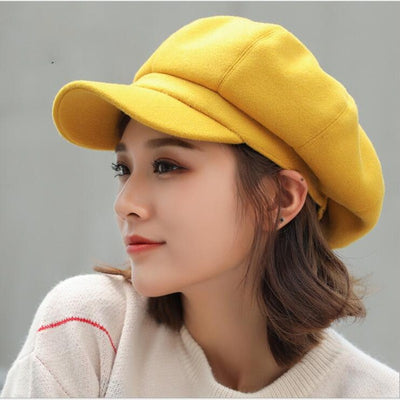 Wool Beret Autumn Hats