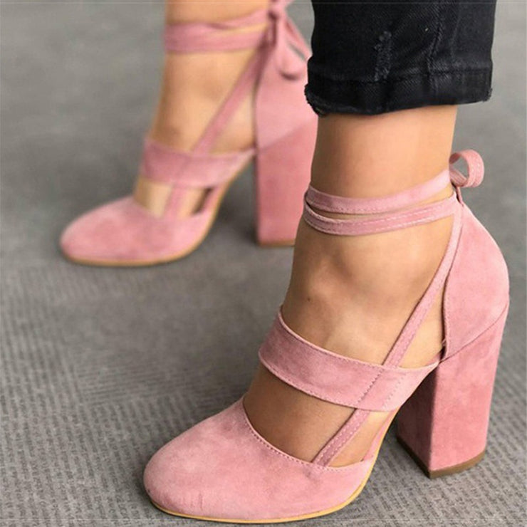 Gladiator High Thick Heels