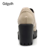 Gdgydh 8cm Platform British Style