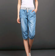 Harem Light Washed Loose Jeans