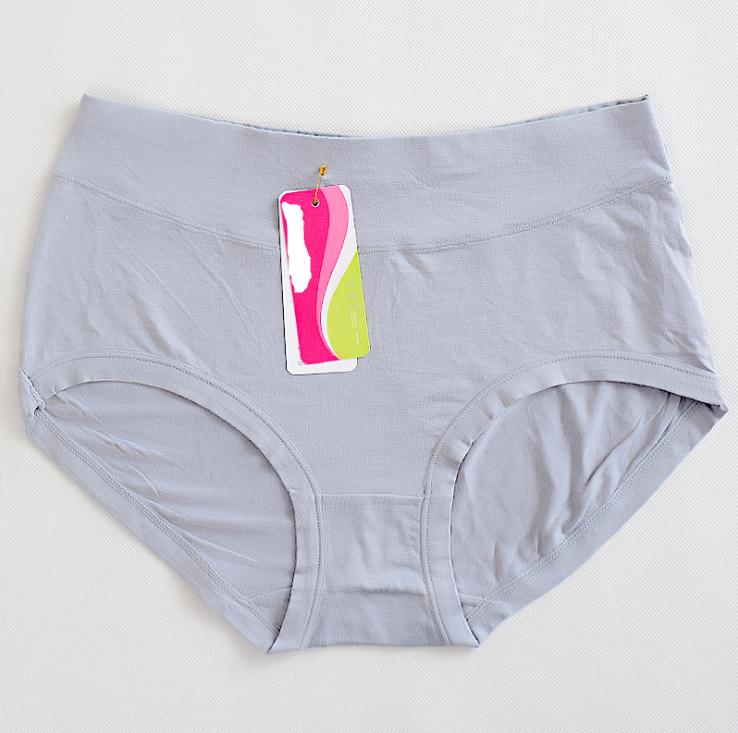 Mid-Waist Breathable Panties