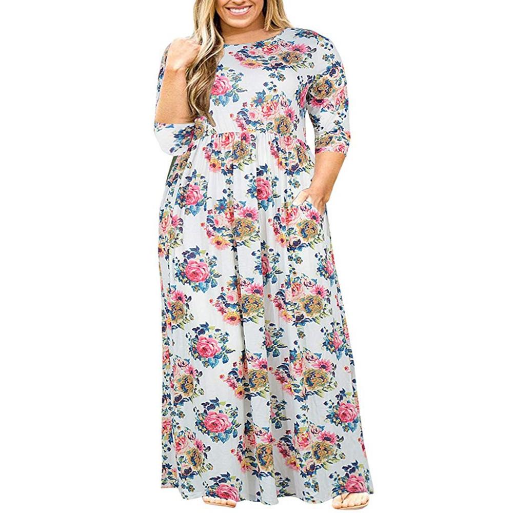 Wear-Resistant Long Maxi Dress