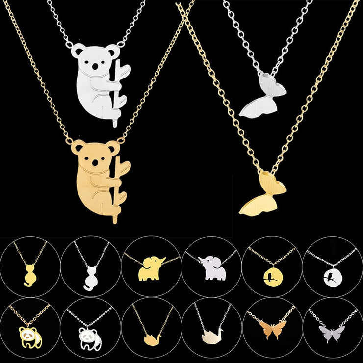 GORGEOUS TALE Bijoux Pendant Necklaces