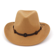 Cowboy Cowgirl  Leather band Fedora