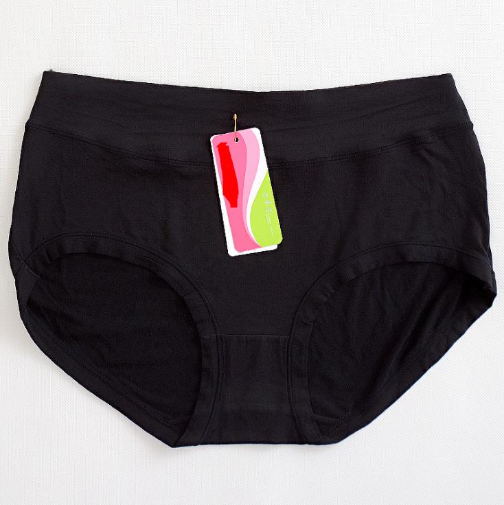 Mid-Waist Breathable Panties