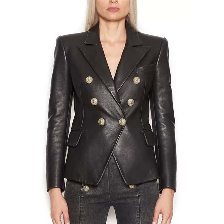 Blazer Leather Jacket