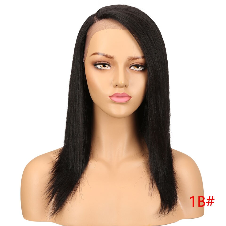 Sleek Color Lace Front Human Hair Wigs