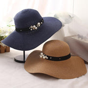 Raffia Wide Brim Straw Hats