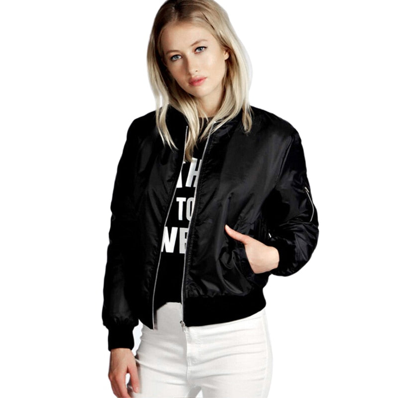 Thin Bomber Jacket