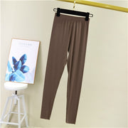 Plus Size Thin Spandex Basic Fitness Pants