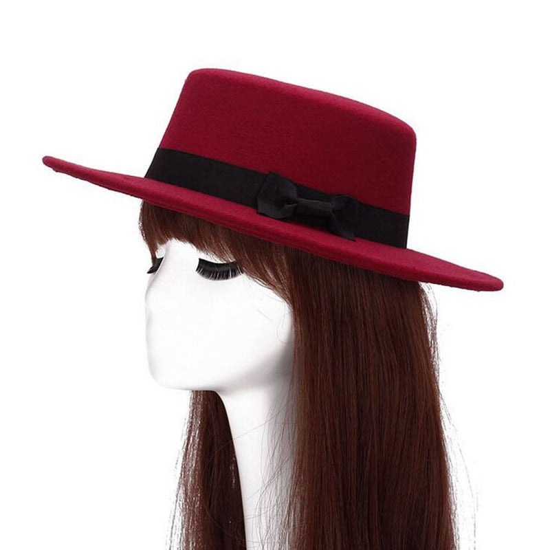 Flat Top Women Fedoras