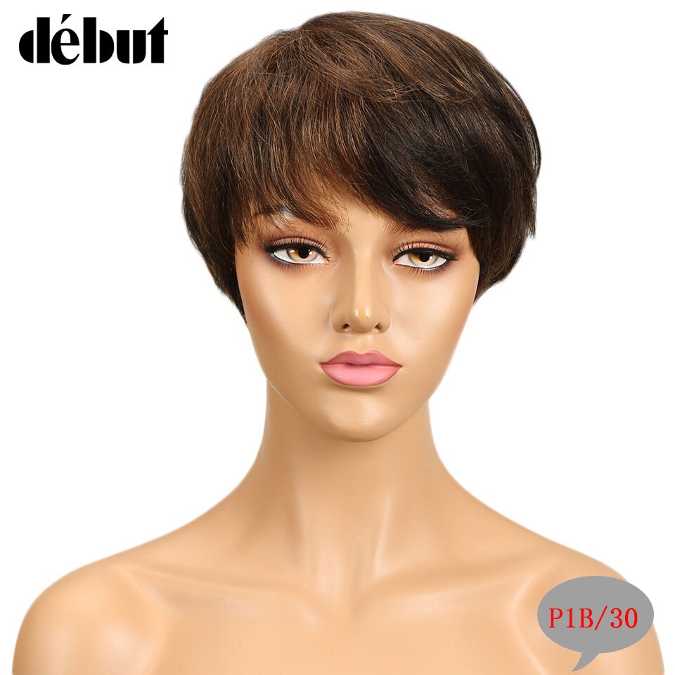 Remy Short Straight Human Hair