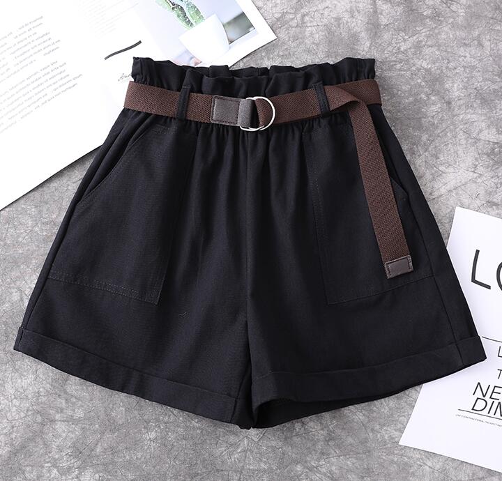 Wide High Waist Shorts