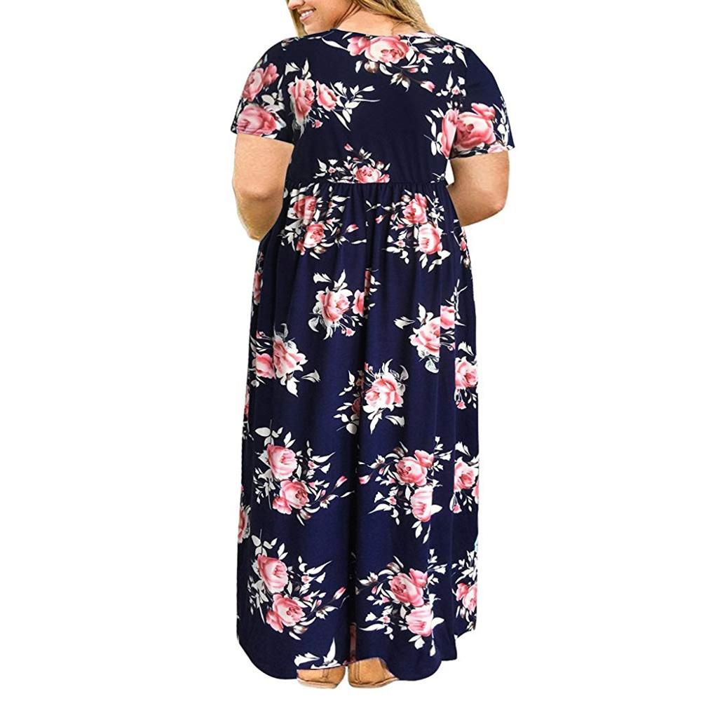 Wear-Resistant Long Maxi Dress