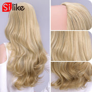 Long Synthetic Half Clips Extension Wigs