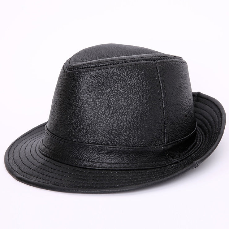 Leather Fedoras