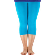 Elastic Waist Casual Bamboo Fiber High Stretch Leggings