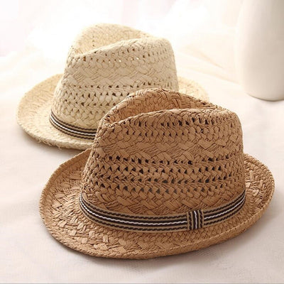 Straw hats Girls Vintage Fedoras