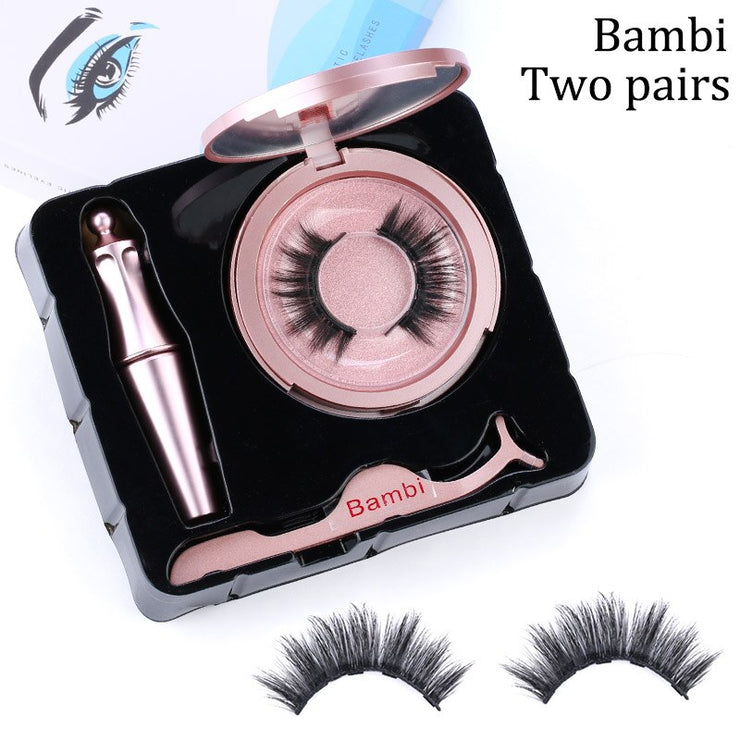 3D Mink Lashes Magnetic Liquid Eyeliner & Tweezer Set