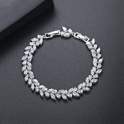 LUOTEEMI Shinning Tennis Bangle Bracelet