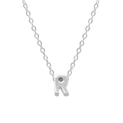 CANNER 100% Sterling Silver 26 Letter Necklaces