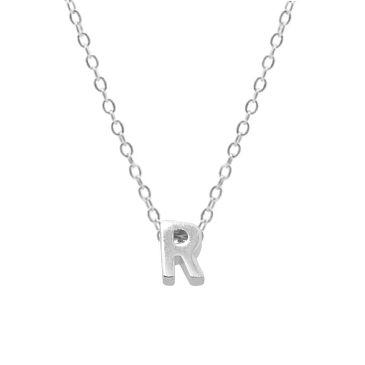 CANNER 100% Sterling Silver 26 Letter Necklaces