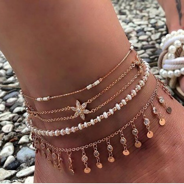 Boho Charm Ankle Bracelet