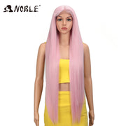 Noble Synthetic Straight Lace Front Wig