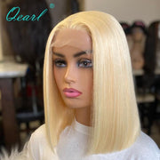 HD Lace Front Human Hair Blond Wigs