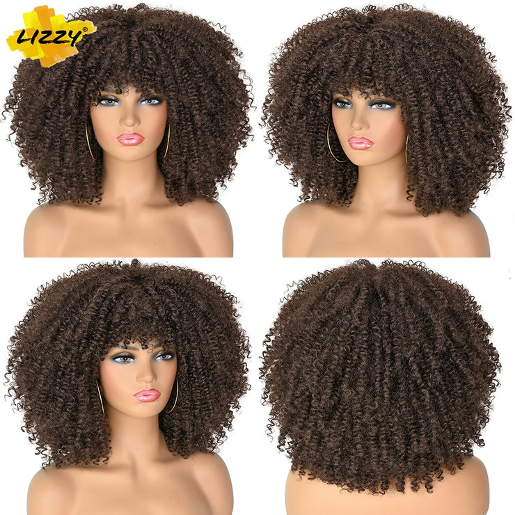 Kinky Curl Afro Wigs