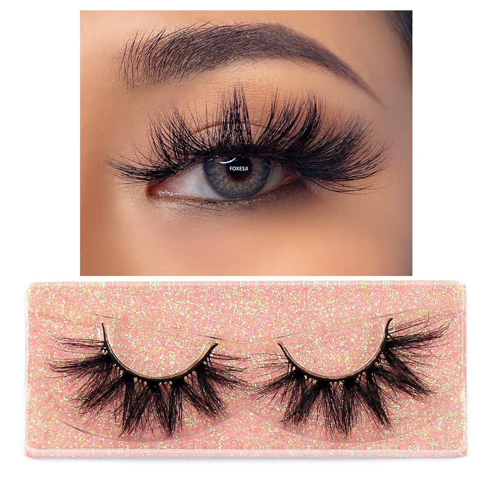 3D Mink Fluffy Thick Eyelashes