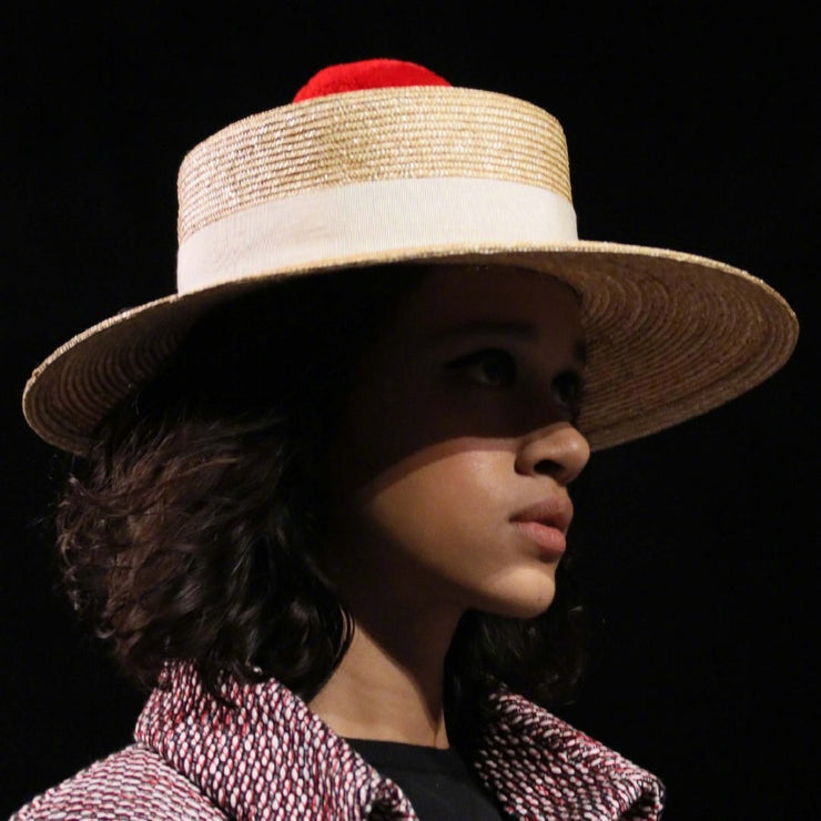 Panama Wide Brim Straw Hat