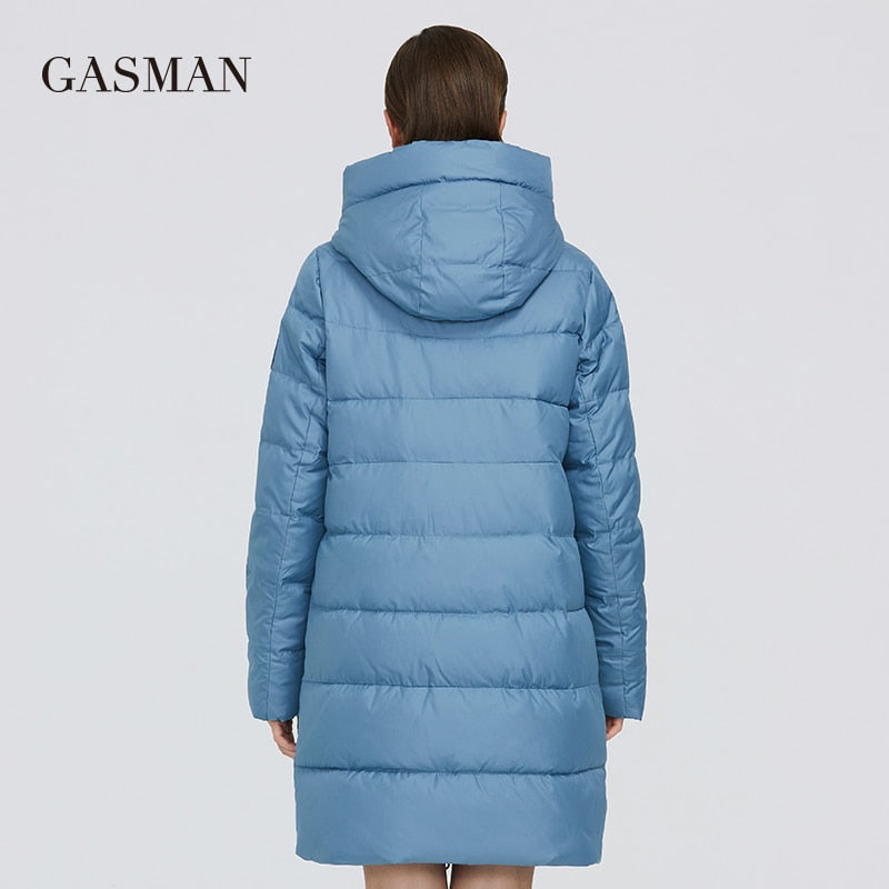 Long Puffer Thick Hooded Coat