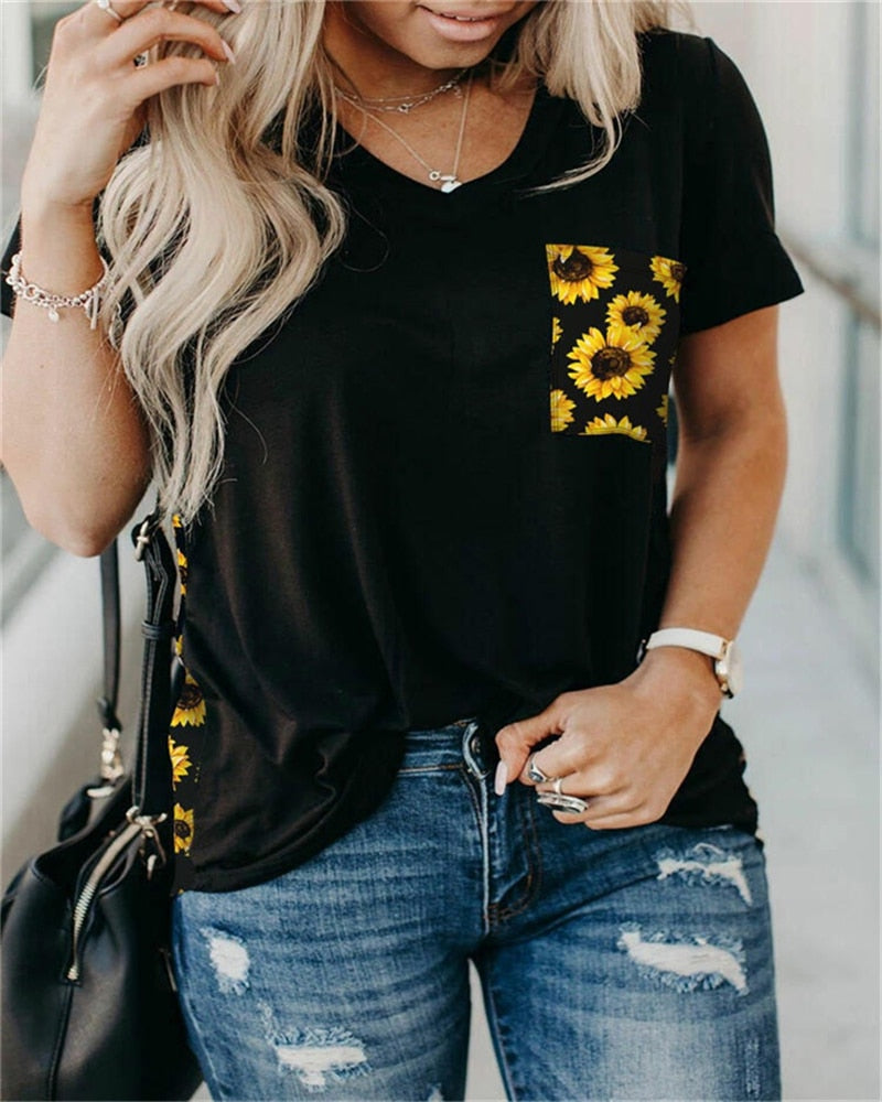 Leopard Print Tee Shirt