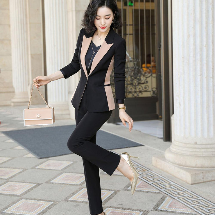 2 Piece Office Lady OL Pants Suits