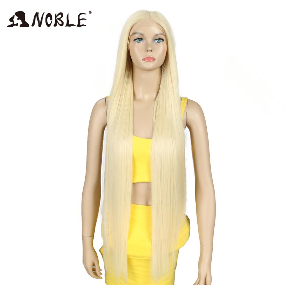 Noble Synthetic Straight Lace Front Wig