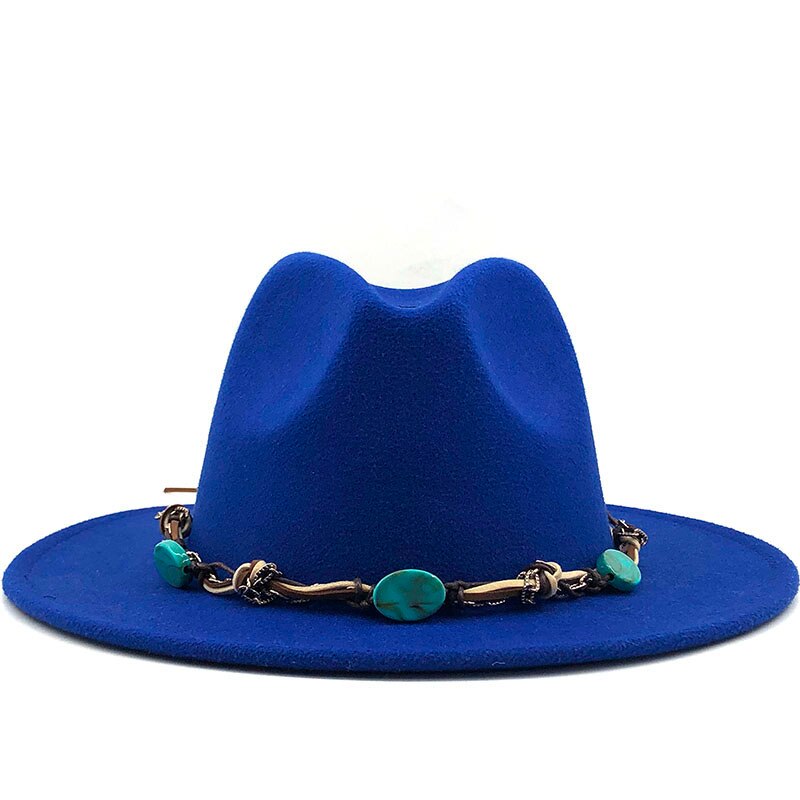 Wide Brim Jazz Fedora Hats