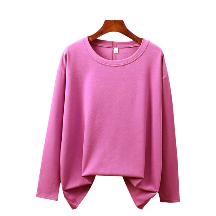 Basic Cotton Long Sleeve Sweater