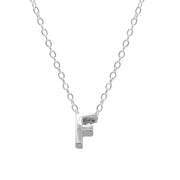 CANNER 100% Sterling Silver 26 Letter Necklaces