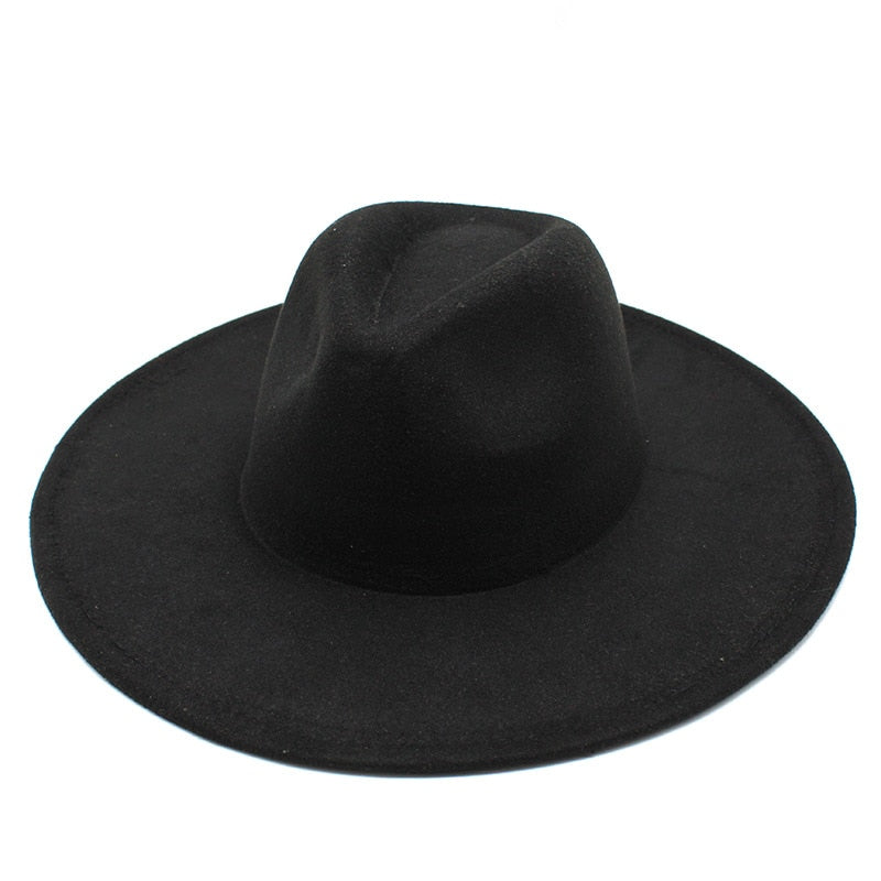 Wool Crushable Classical Wide Brim Fedora