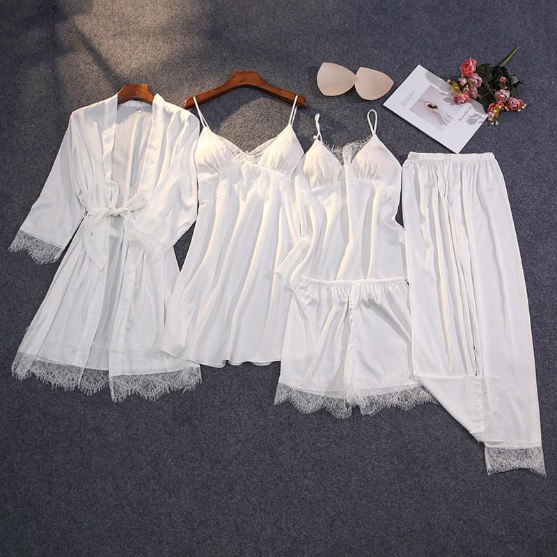 Lace Kimono Bathrobe Sets