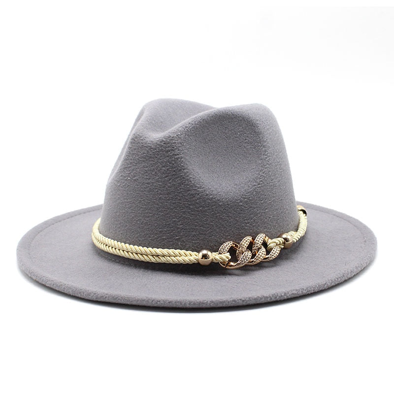 Men/ Women Wide Brim Fedoras